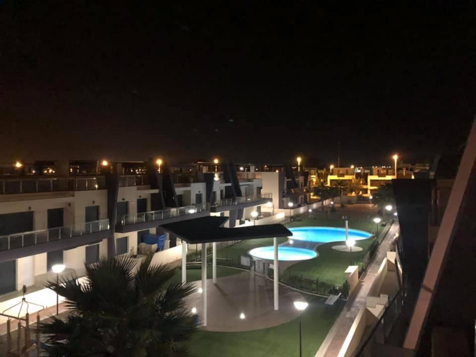 Higuericas Costa 222 Haerlig Takterrass Med Havsutsikt - Pool Och 250M Till Stranden Torre de la Horadada Dış mekan fotoğraf